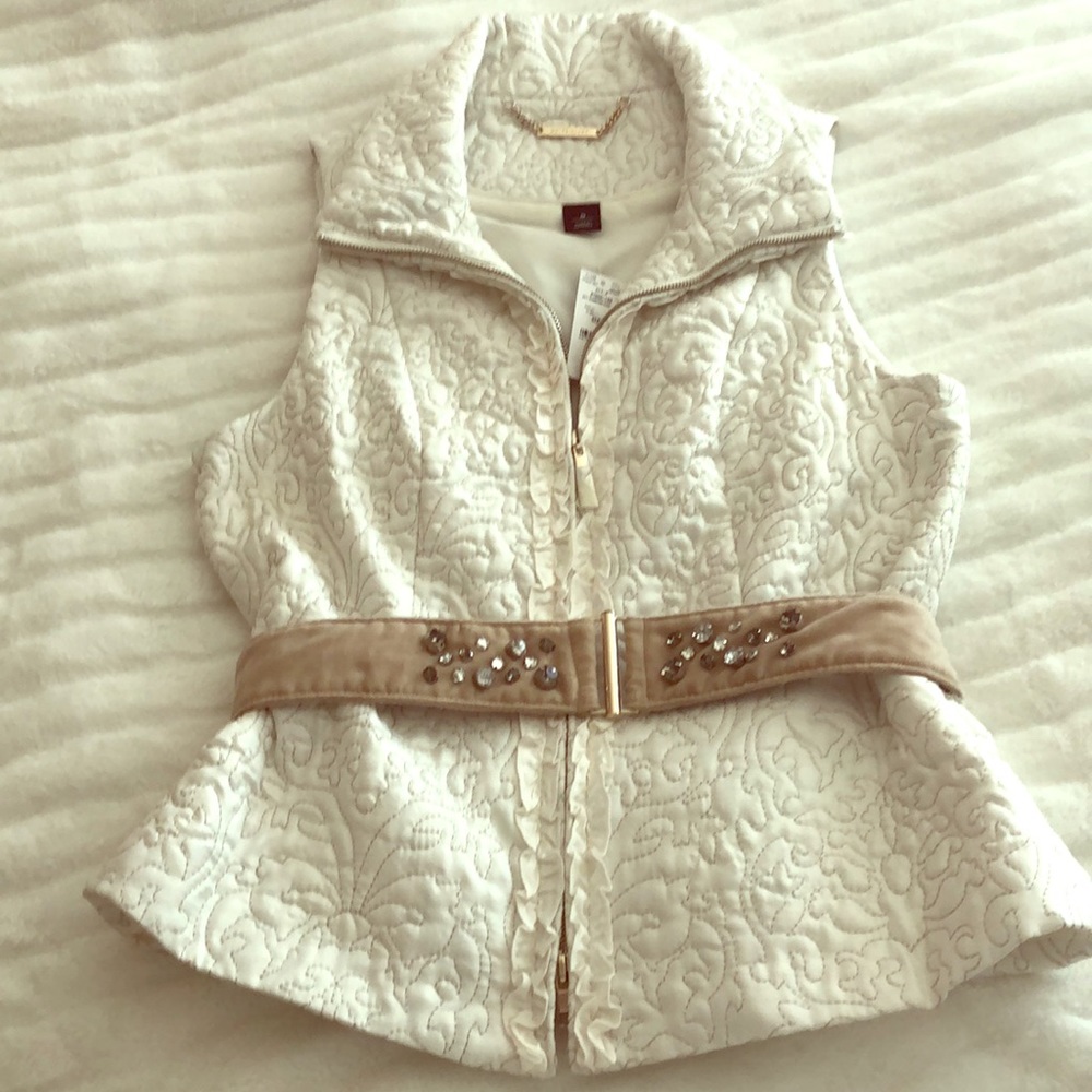 ⭐️Embroidered Vest by WH/BM in Small